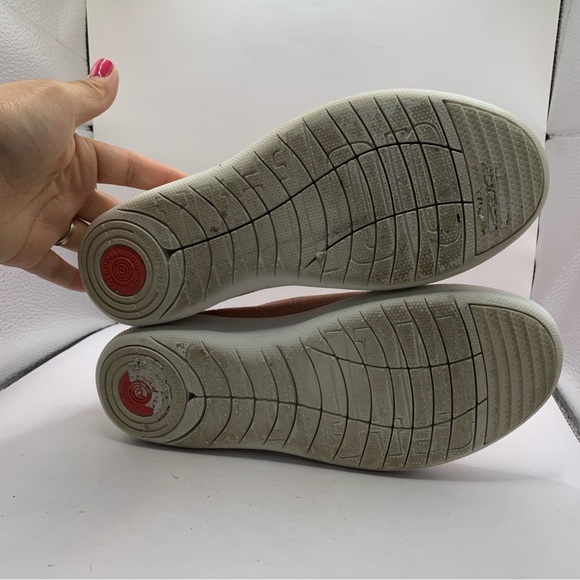 Women's Fitflop Uberknit Slip On Sneaker Shoes size US 8.5 pink slip on - Picture 7 of 9